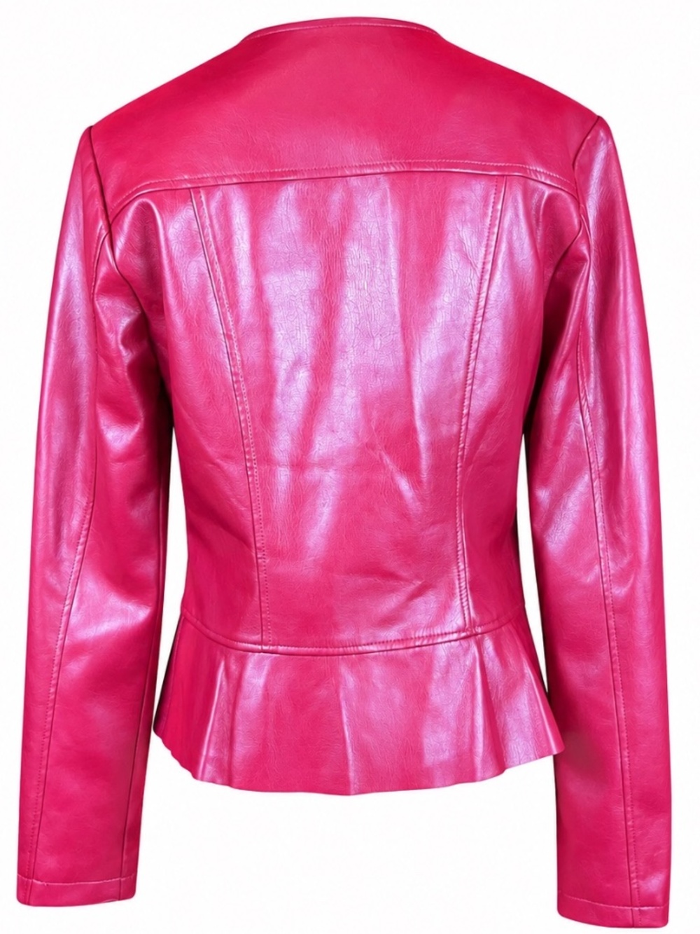 VENUS Ruffle Jacket Size 2 Red - Picture 4 of 11